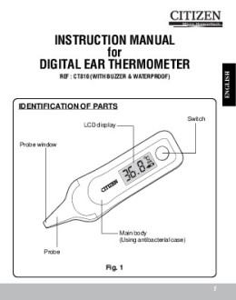 Atech digital thermometer user manual